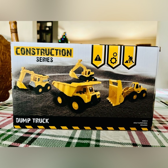 Dump Truck Friction-Powered Construction Toy - Picture 5 of 9